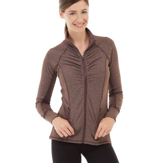 Riona Jacke mit durchgehendem Reißverschluss